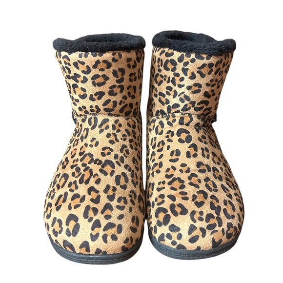 VIONIC Orthaheel  Boots Vanah Leopard Animal Print Size 6 Womens - Picture 2 of 12